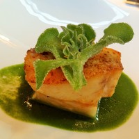 Jean-Georges Tokyo - 真鱈のシアード 根セロリ ジェイドソース