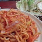 ナポリタン＋コーヒー（サラダ付き）