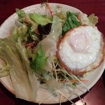 ナポリタン＋コーヒー（サラダ付き）