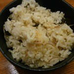 雨は、やさしく - じゃことワカメの炊き込みご飯（200円）15/11