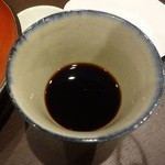 蕎麦和食はたり - もりそばのつゆ