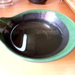 今中 - 冷で出してもらった羅臼昆布の出汁