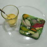 レザンファン ギャテ - 無農薬野菜をプレスしたテリーヌ