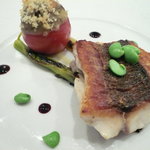 レザンファン ギャテ - イサキのポワレ ウイキョウのソース