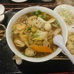 中華料理　龍盛 - 五目麺セット