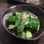 SATOブリアン - 塩ダレ叩きキュウリ