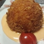 ふか井 - 自慢のトマトのフライ