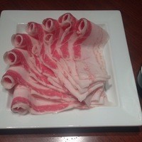 イベリコ屋 六本木店 - ランチのしゃぶしゃぶ。