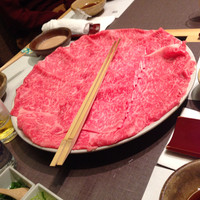 しゃぶしゃぶ・日本料理 木曽路 上野店 - 霜降り和牛3人前