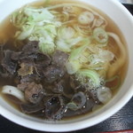 道の駅 富士吉田 軽食コーナー  - 肉うどん　450円　