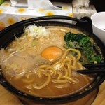 ラーメン神山 - H.27.11.13.夜 煮込み味噌らーめん中太麺 880円