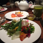 ザ・リッツ・カールトン京都 - まずはサラダ