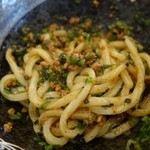 はなまるうどん  - （2015/9月）「台湾まぜうどん」を混ぜたところ