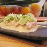 炭火鶏やZIMON - ササミのしぎ焼き