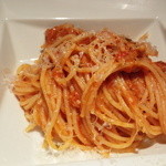 ボッテゴン - 三河豚とフレッシュトマトのスパゲティ　パルミジャーノ風味