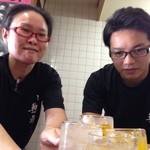 神山 - H.27.11.12.昼 T店長・バイトリーダーK君も巻き込んで乾杯♪【掲載許諾済】