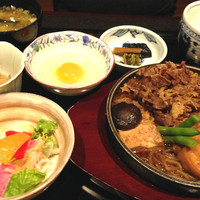 平川 - すき焼き定食