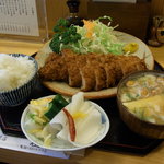 『再訪問』上ロース定食