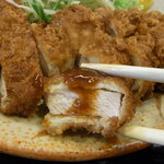 『再訪問』ソースをまとった上ロース!!!