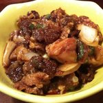 むつ五郎 - 「馬脳みそ ８００円」 甘辛味の煮込み