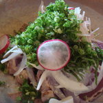 炭火串処 そうげん - 日南どれ　鰹のたたき