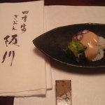 ぎおん 阪川 - 10.7.7つきだし　鮹ときゅうりの酢の物