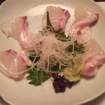 ぎおん 阪川 - 10.7.7絶品　鯛のお造り