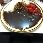 キッチン南海 - チキンカツ＆生姜焼きのの盛り合わせのライスから変えたカレーライス