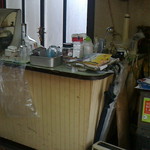 喜楽亭 - カウンター手前