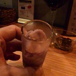 ★ベリーのシャーベット、飲んだ後には最高ですなぁ～～