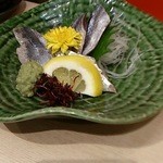 さかえすし 玉屋町店 - 季節もの！秋刀魚造り