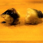 鮨 りんだ - 穴子 タレ塩 ハーフ＆ハーフ