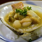 鮨 りんだ - 帆立貝殻焼き