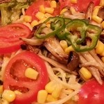 ハシヤ - しめじのサラダスパゲティアップ　2015.11