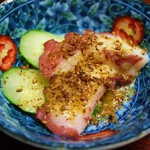 民宿みはらし - タコの辛子味噌