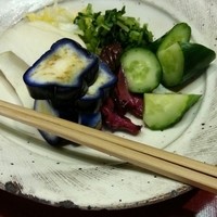 やげんぼり 赤坂店 - 香のもの　2015.11