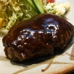 とくしま焼肉店 - 近江牛100%手作りハンバーグ定食（950円）