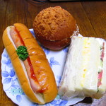 サンドウィッチパーラーまつむら - ホットドッグ、サンドイッチ、そぼろパン