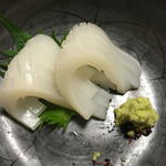 東 - 赤いか刺身