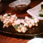 居酒屋 福松 - コーンとズッキーニのかき揚げ