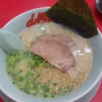 山岡家 - 朝ラーメン（チャーシュー・脂なし・味濃いめ）