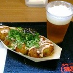 築地銀だこ - 期間限定 ねぎマヨめんたいのビールセット