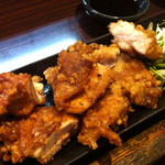 炉端処 一心 - 焼鳥屋さんの唐揚げ