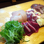 炉端処 一心 - 地鶏のつくり盛