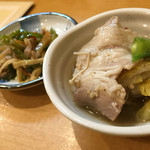 ばんじょう - お通し　２種