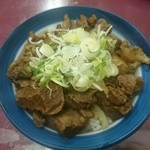 ラーメン甲斐路 - 牛すじ丼