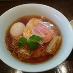 らあめん サンド - 鶏そば（￥700）2種類のチャーシューが嬉しいです