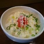 らあめん サンド - 明太、マヨ丼（￥150）