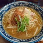 岩鷲 - にぼ味噌大盛り（￥850）