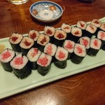 幸寿司 - 筋子巻に大トロ巻